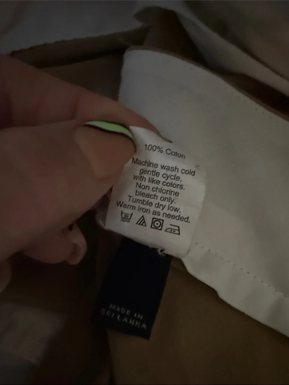 J. Crew Men's 100% Cotton Tan Chino Pants 32x34